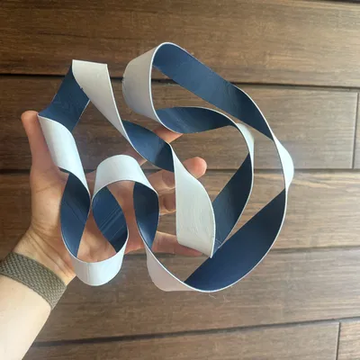 Tranh Treo Tường Dạng Dải Ruy Băng - Bản Test Mini