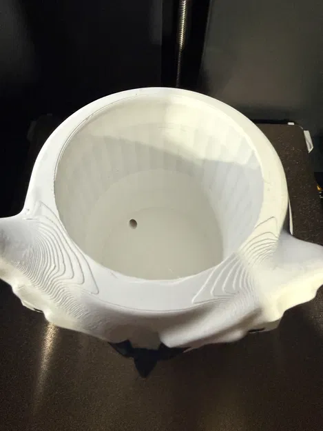 Chậu Cú Mèo Chibi Dễ Thương Đeo Kính | Lỗ Thoát Nước | Đựng Bút - Image 2