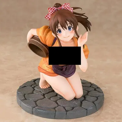 Cô Gái Anime/Hentai Sexy Mặc Đồ Màu Cam