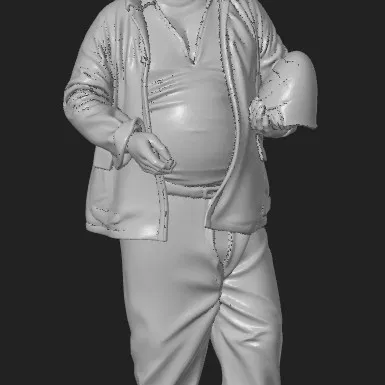 Budovatel socialismu s chlebem (Tượng nhân vật cầm bánh mì)