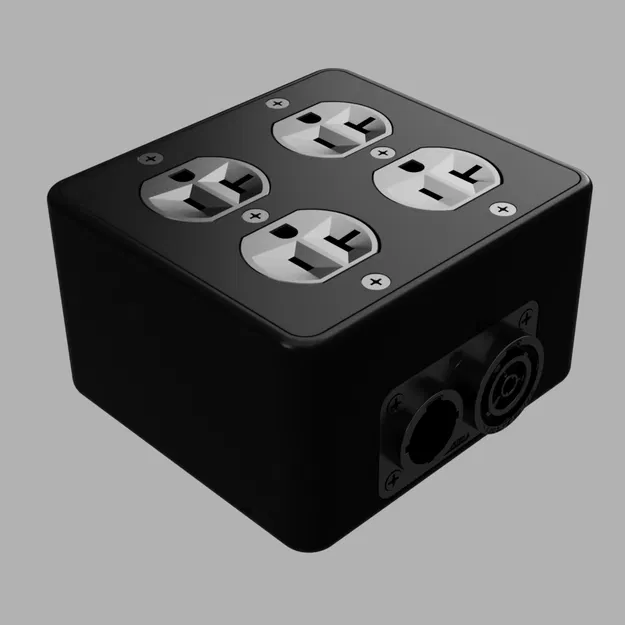 Hộp Outlet Di Động 2 Gang - Bản TPU - Image 1