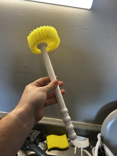 Tay Cầm Chổi Rửa Bình Scrub Daddy (Scrub Daddy Bottle Brush) - Image 1