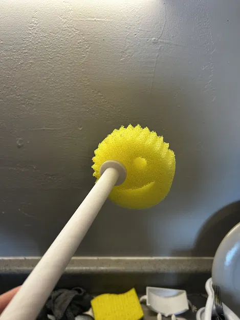 Tay Cầm Chổi Rửa Bình Scrub Daddy (Scrub Daddy Bottle Brush) - Image 2