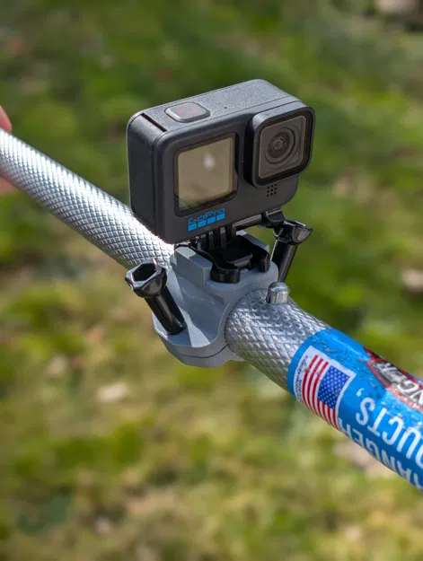 Ngàm gắn GoPro cho vợt lưới (Fishing Net GoPro Mount) - Image 3