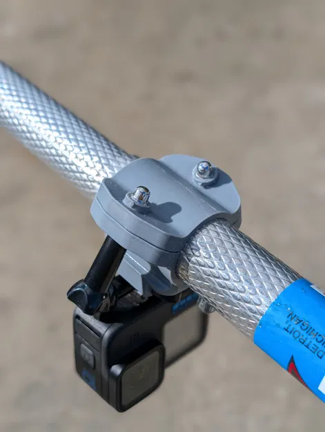 Ngàm gắn GoPro cho vợt lưới (Fishing Net GoPro Mount) - Image 4