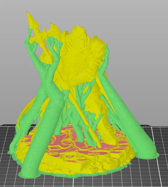 Bloodbound Realms: Human Halberd Sentinel – Warden Iron Covenant (STL) - Image 5