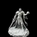 Bloodbound Realms – Undead – Lich King, Chúa Tể Hắc Vương Tọa (STL) - Thumbnail 6