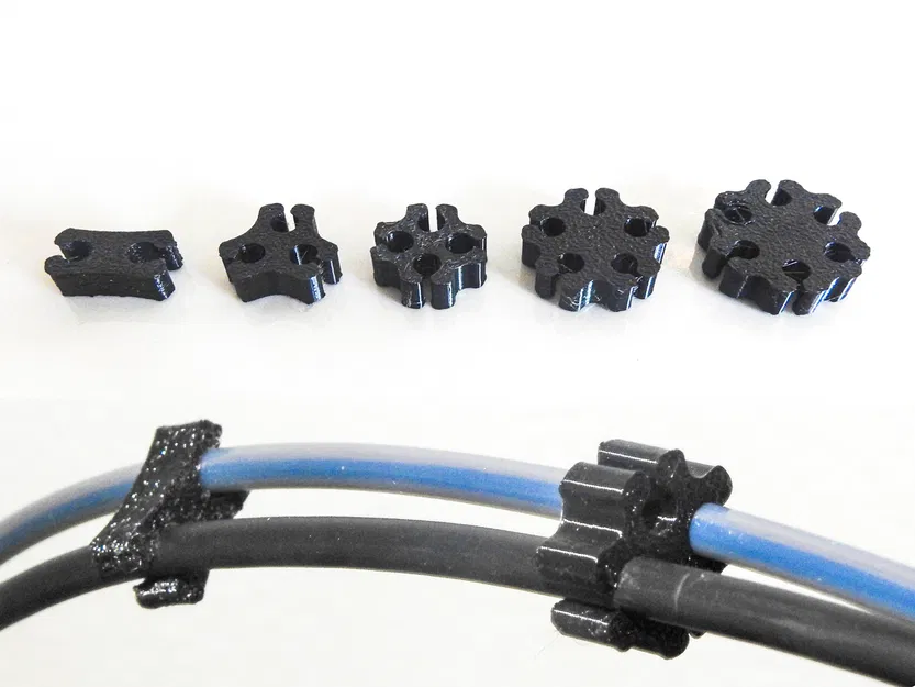 Kẹp TPU cho dây cáp 2–4 mm và ống PTFE - Image 2