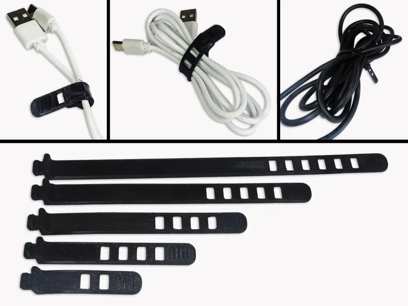 Dây rút cáp TPU tháo rời (TPU Cable ties) - Image 1