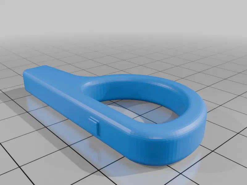 Tay cầm thay thế cho kéo đầu tù (Replacement scissor handle) - Image 1