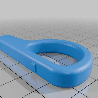 Tay cầm thay thế cho kéo đầu tù (Replacement scissor handle)