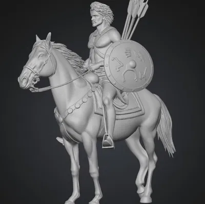 Kỵ Sĩ Trên Đồi Cát (Rider of the Dunes)