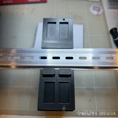 Giá đỡ Stepper Driver DM86x gắn Din Rail (DIN 35mm)