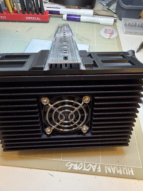 Giá đỡ Stepper Driver DM86x gắn Din Rail (DIN 35mm) - Image 2