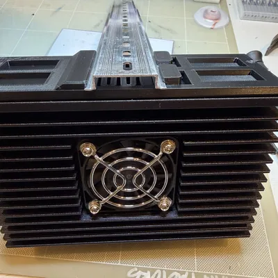 Giá đỡ Stepper Driver DM86x gắn Din Rail (DIN 35mm)