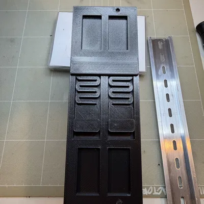 Giá đỡ Stepper Driver DM86x gắn Din Rail (DIN 35mm)