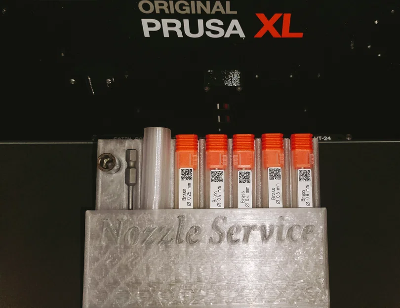 Hộp/khay lưu trữ nozzle & phụ tùng service cho Prusa XL, MK4, Core One, MK3.9 - Image 1