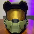 Mũ bảo hiểm Master Chief Halo (Master Chief halo helmit) - Thumbnail 2