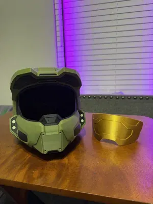 Mũ bảo hiểm Master Chief Halo (Master Chief halo helmit) - Image 3