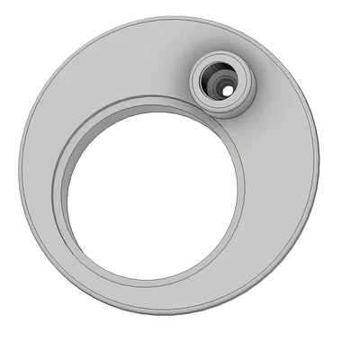 Dry Box 4L – Adapter nắp gắn Hygrometer (có PTFE outlet)