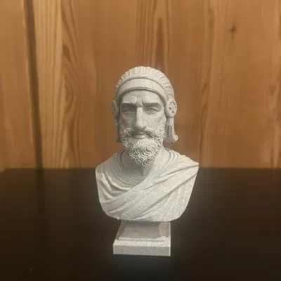 Tượng Bust Cyrus II Đại Đế (Kūruš)