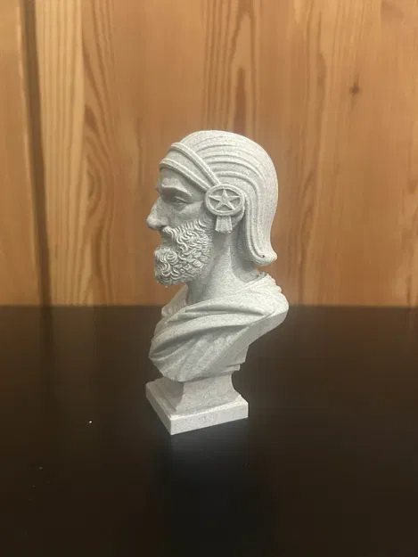 Tượng Bust Cyrus II Đại Đế (Kūruš) - Image 3