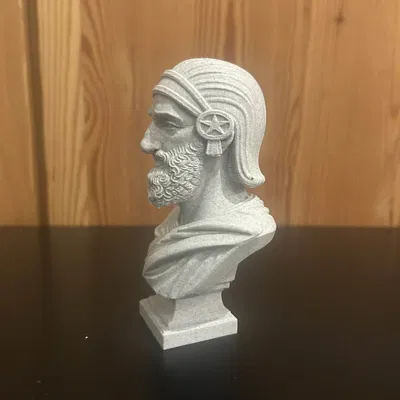 Tượng Bust Cyrus II Đại Đế (Kūruš)