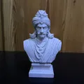 Ashoka Maurya - Bust (Tượng bán thân) - Thumbnail 2