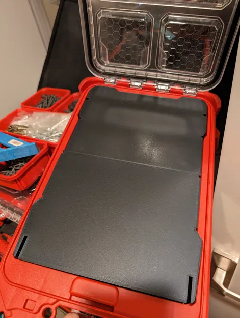 Insert cho Milwaukee Packout Slim Low-Profile Compact Organizer (Editable) - Image 1