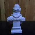 Ashoka Maurya - Bust (Tượng bán thân) - Thumbnail 4