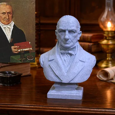 Alessandro Giuseppe Antonio Anastasio Volta — Tượng Bán Thân