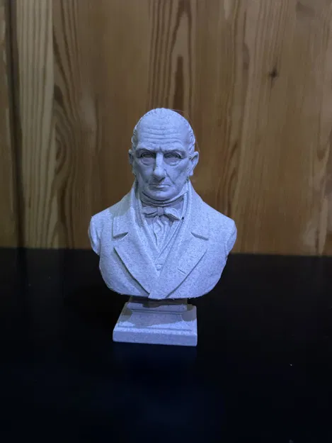 Alessandro Giuseppe Antonio Anastasio Volta — Tượng Bán Thân - Image 2