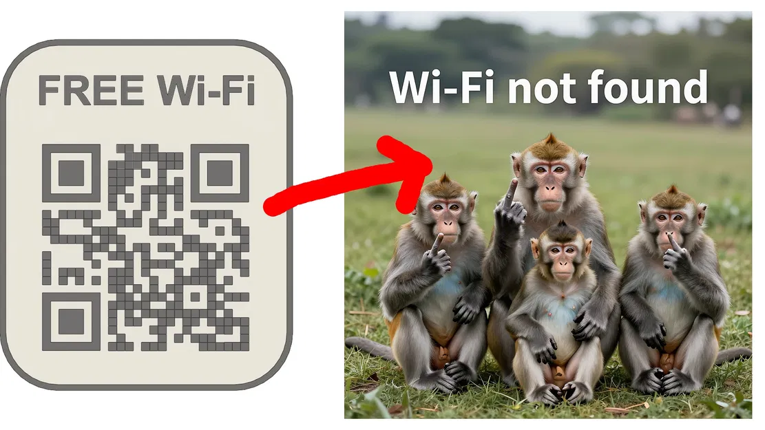 QR Free Wi-Fi not found - Image 1