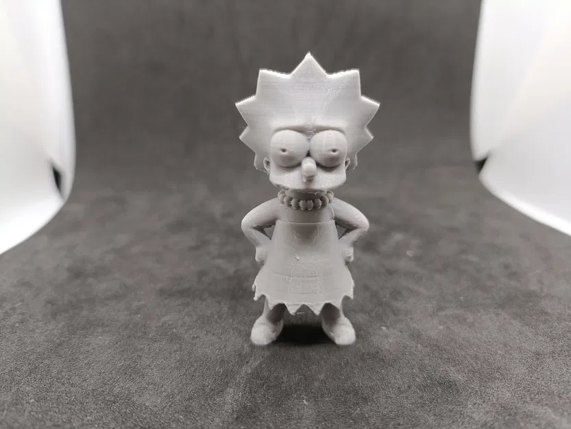Lisa Simpson – Dáng Pose Biểu Tượng (Lấy Cảm Hứng The Simpsons) - Image 1