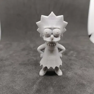 Lisa Simpson – Dáng Pose Biểu Tượng (Lấy Cảm Hứng The Simpsons)
