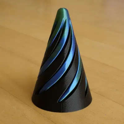 Spiral Fidget Cone – Đồ chơi fidget hình nón xoắn ốc