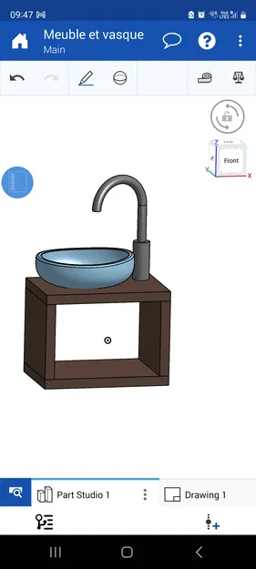 Khuôn đúc bồn rửa Vessel bê tông (Concrete Vessel sink casting mold) - Image 3