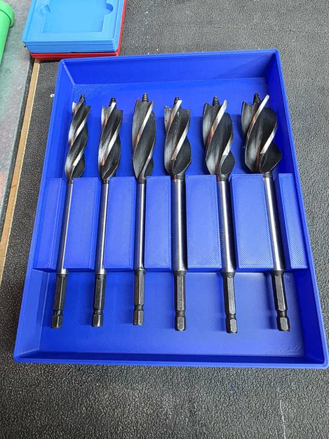 Giá đỡ mũi khoan Auger (mm) - Gridfinity - Image 1