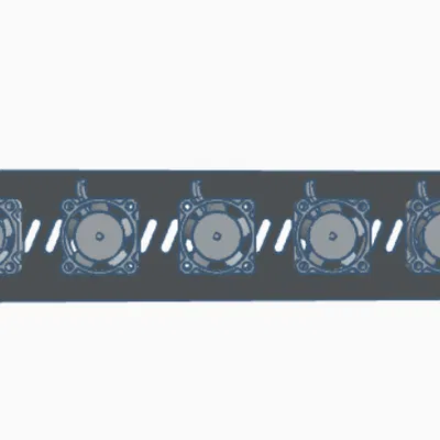 Tấm panel quạt hút/thoát cho rack 10 inch