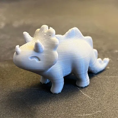 Đồ chơi khủng long Triceratops cách điệu dễ thương