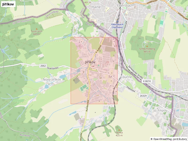 Jiříkov, Czechia - 3D Miniature (Mô hình địa hình topo in 3D) - Image 9