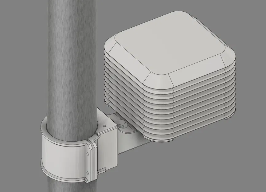 Stevenson Screen cho Aqara WSDCGQ11LM (Modular, gắn tường/ống) - Image 6