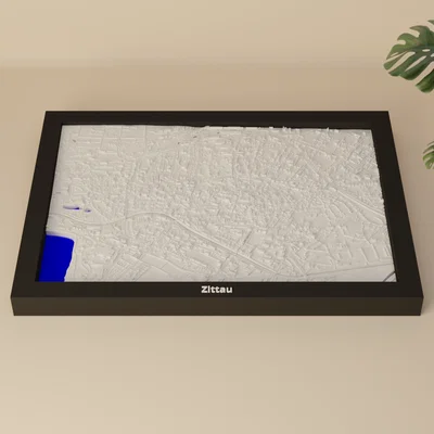 Zittau, Đức - Mô hình thu nhỏ 3D