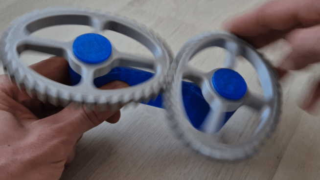 Gear Fidget Spinner - Small, Medium, Massive (Bánh răng spinner 3 kích cỡ) - Image 2
