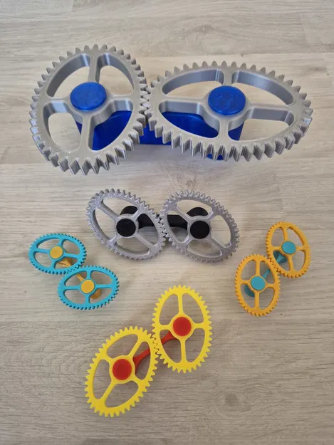 Gear Fidget Spinner - Small, Medium, Massive (Bánh răng spinner 3 kích cỡ) - Image 5