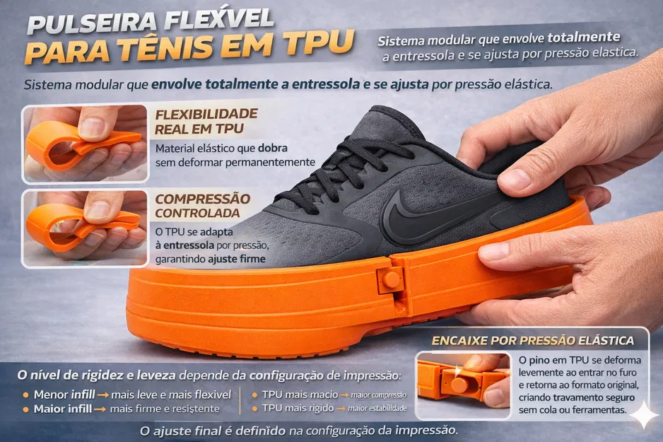 FlexSole Pro – Vòng Đai TPU Dẻo Cho Giày (Ôm Midsole) - Image 2