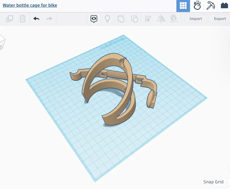 Gọng giữ bình nước Camelbak cho xe đạp - Image 1