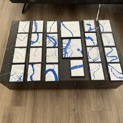 Großschönau, Đức - Mô hình 3D Miniature