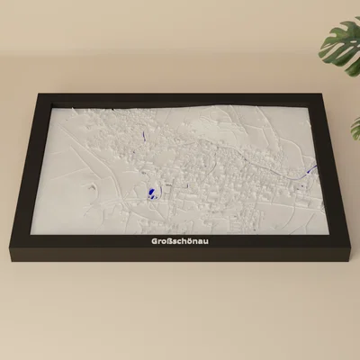 Großschönau, Đức - Mô hình 3D Miniature