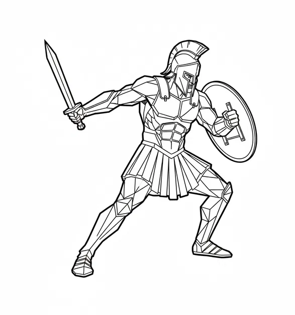 Tranh treo tường hiện đại Gladiator - Image 1